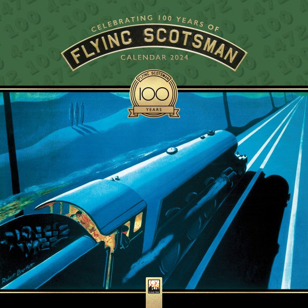 2024 'Flying Scotsman' Wall Calendar