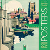 ront cover of 2024 English Travel Posters Wall Calendar