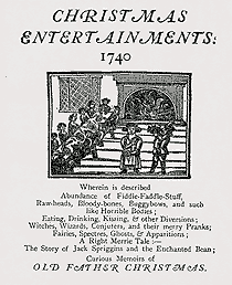 Christmas Entertainments 1740 Facsimile Reproduction Pamphlet
