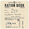 Ration Book Coaster