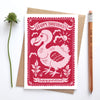 &#39;Old Bird Dodo&#39; Birthday Greetings Card Front