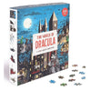 The World of Dracula 1000 Piece Jigsaw Puzzle Front with Pieces