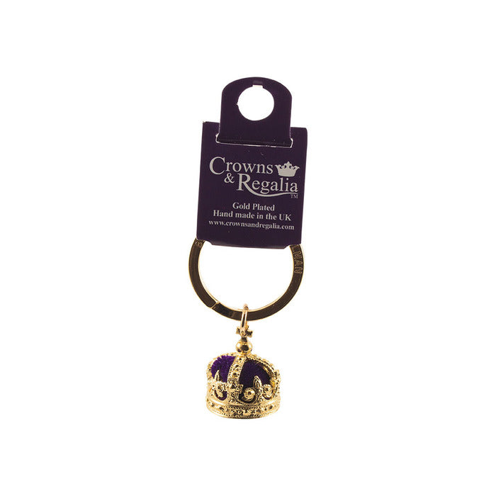 Henry VIII's Lost Crown Gold Plated Keyring