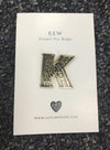The National Archives &#39;K&#39; Is For Kew Pin Badge