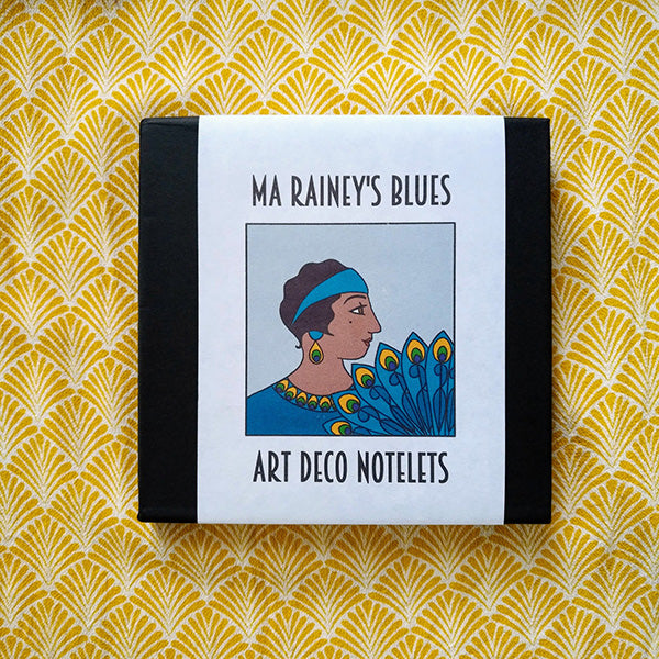 Ma Rainey Art Deco Notelets Box