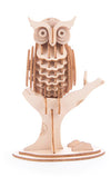 3-D Wooden Owl Model Kit Completed
