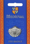 Scallop Shell Replica Medieval Pilgrim Badge