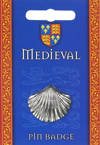 Scallop Shell Replica Medieval Pilgrim Badge - The National Archives Shop