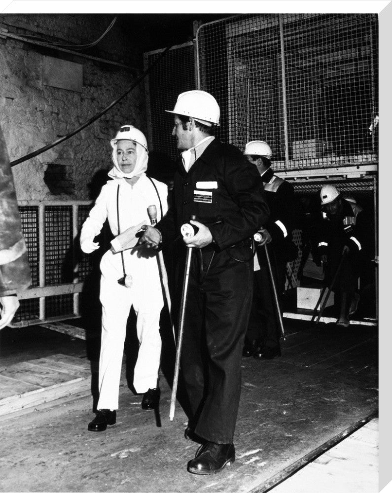 Royal Visit of Her Majesty the Queen and Duke of Edinburgh to Silverwood Colliery
