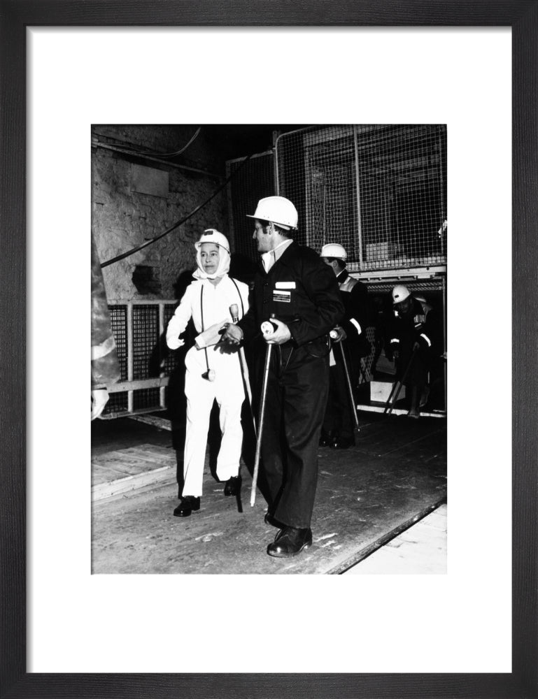 Royal Visit of Her Majesty the Queen and Duke of Edinburgh to Silverwood Colliery