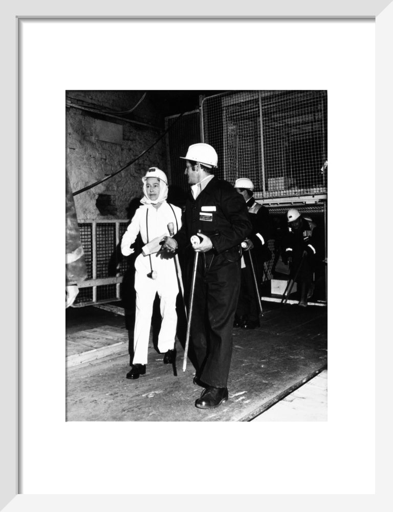 Royal Visit of Her Majesty the Queen and Duke of Edinburgh to Silverwood Colliery