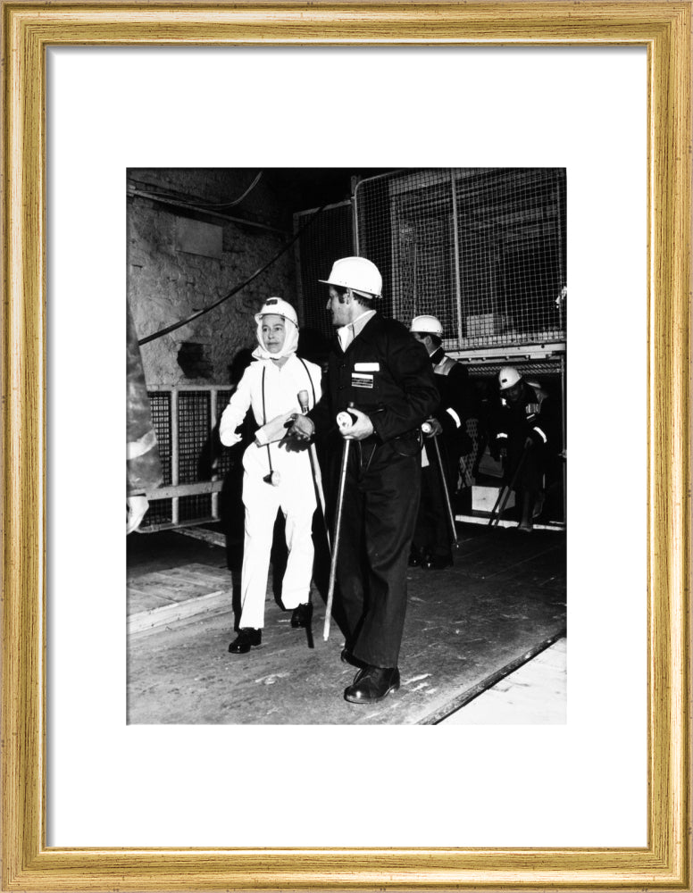 Royal Visit of Her Majesty the Queen and Duke of Edinburgh to Silverwood Colliery