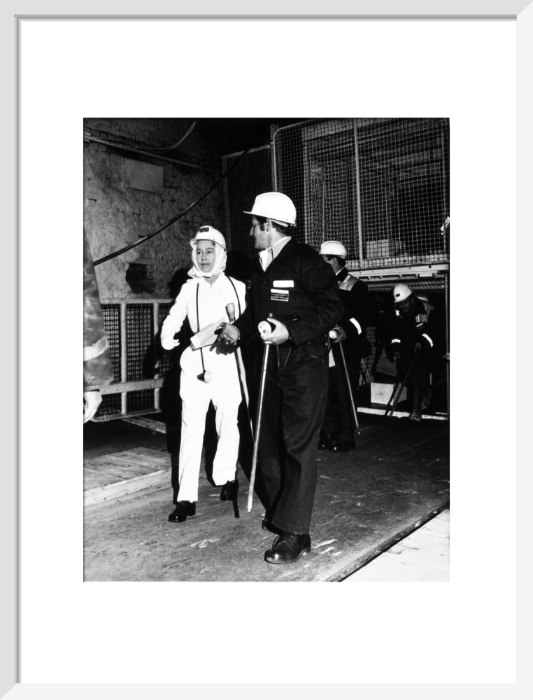 Royal Visit of Her Majesty the Queen and Duke of Edinburgh to Silverwood Colliery