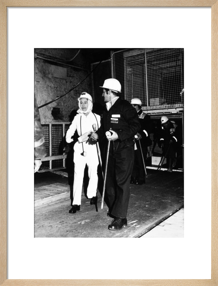Royal Visit of Her Majesty the Queen and Duke of Edinburgh to Silverwood Colliery
