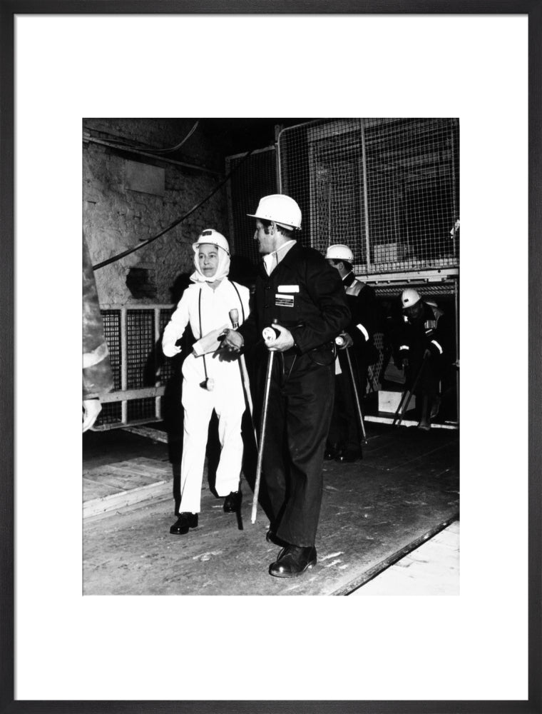 Royal Visit of Her Majesty the Queen and Duke of Edinburgh to Silverwood Colliery