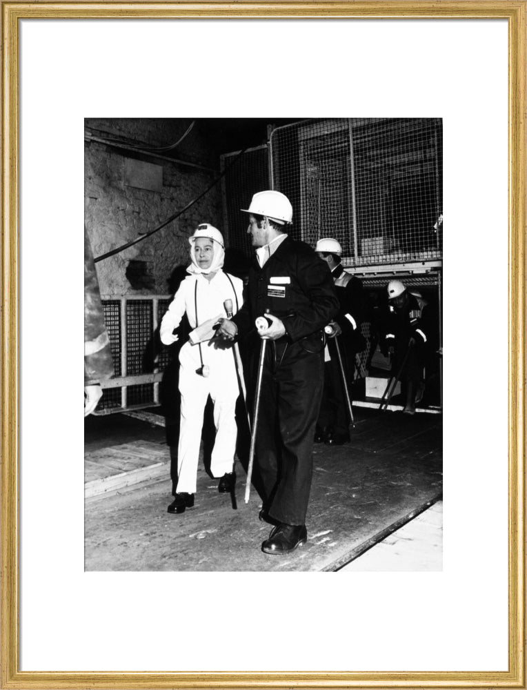 Royal Visit of Her Majesty the Queen and Duke of Edinburgh to Silverwood Colliery