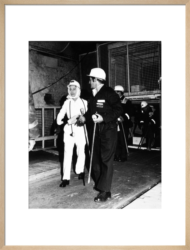 Royal Visit of Her Majesty the Queen and Duke of Edinburgh to Silverwood Colliery