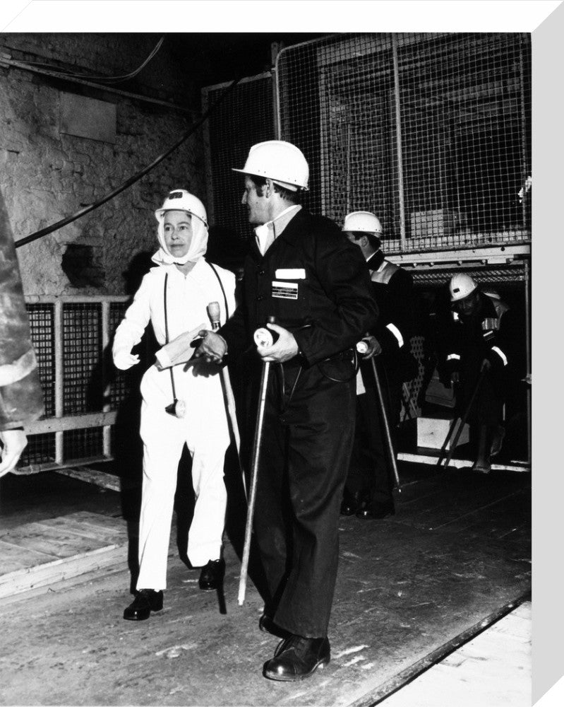 Royal Visit of Her Majesty the Queen and Duke of Edinburgh to Silverwood Colliery