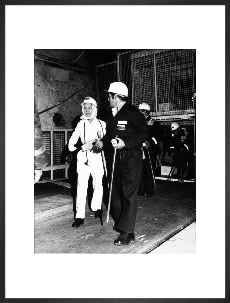 Royal Visit of Her Majesty the Queen and Duke of Edinburgh to Silverwood Colliery