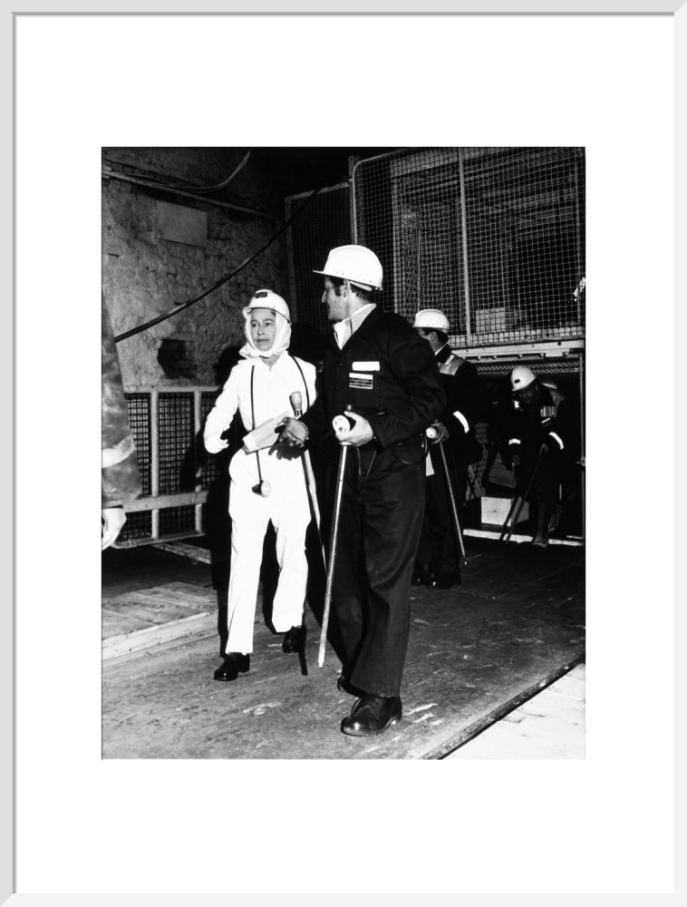 Royal Visit of Her Majesty the Queen and Duke of Edinburgh to Silverwood Colliery