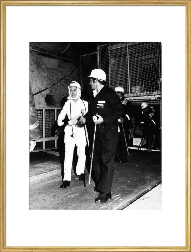 Royal Visit of Her Majesty the Queen and Duke of Edinburgh to Silverwood Colliery