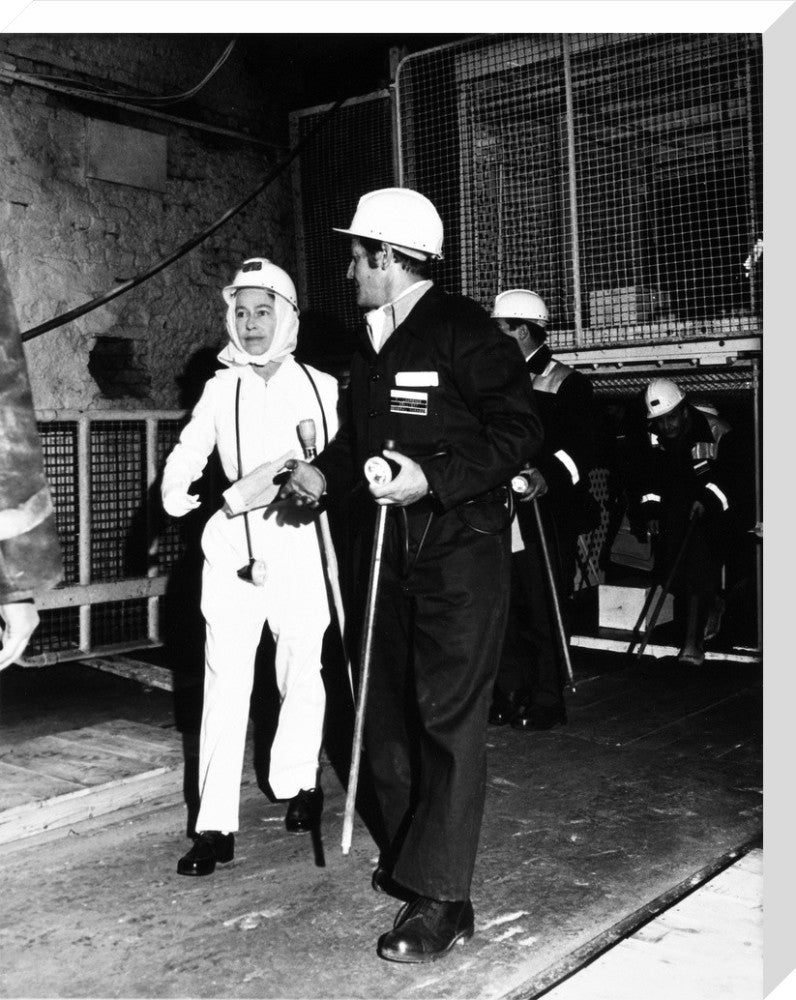 Royal Visit of Her Majesty the Queen and Duke of Edinburgh to Silverwood Colliery