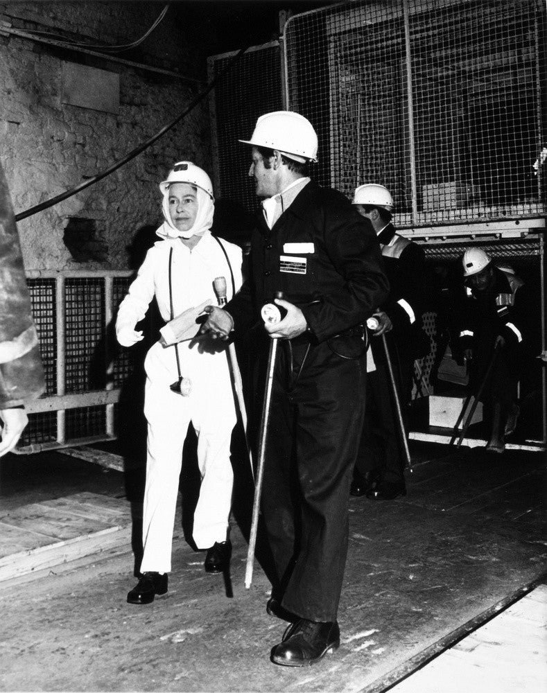 Royal Visit of Her Majesty the Queen and Duke of Edinburgh to Silverwood Colliery