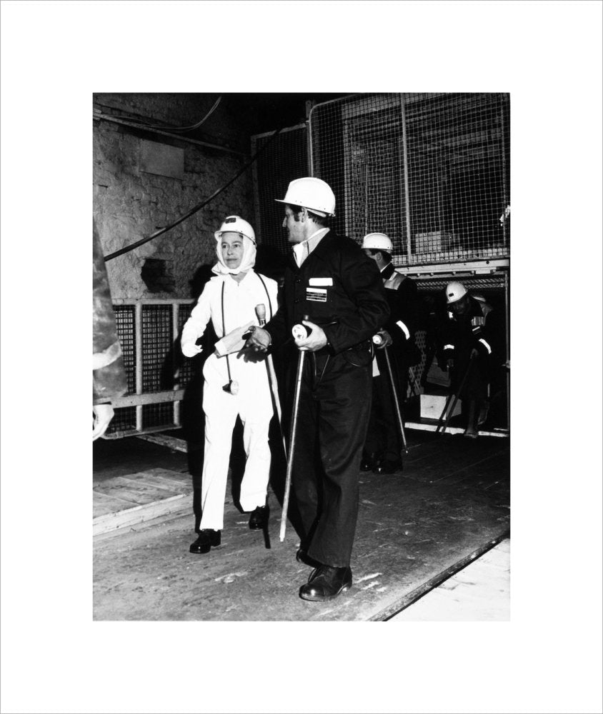 Royal Visit of Her Majesty the Queen and Duke of Edinburgh to Silverwood Colliery