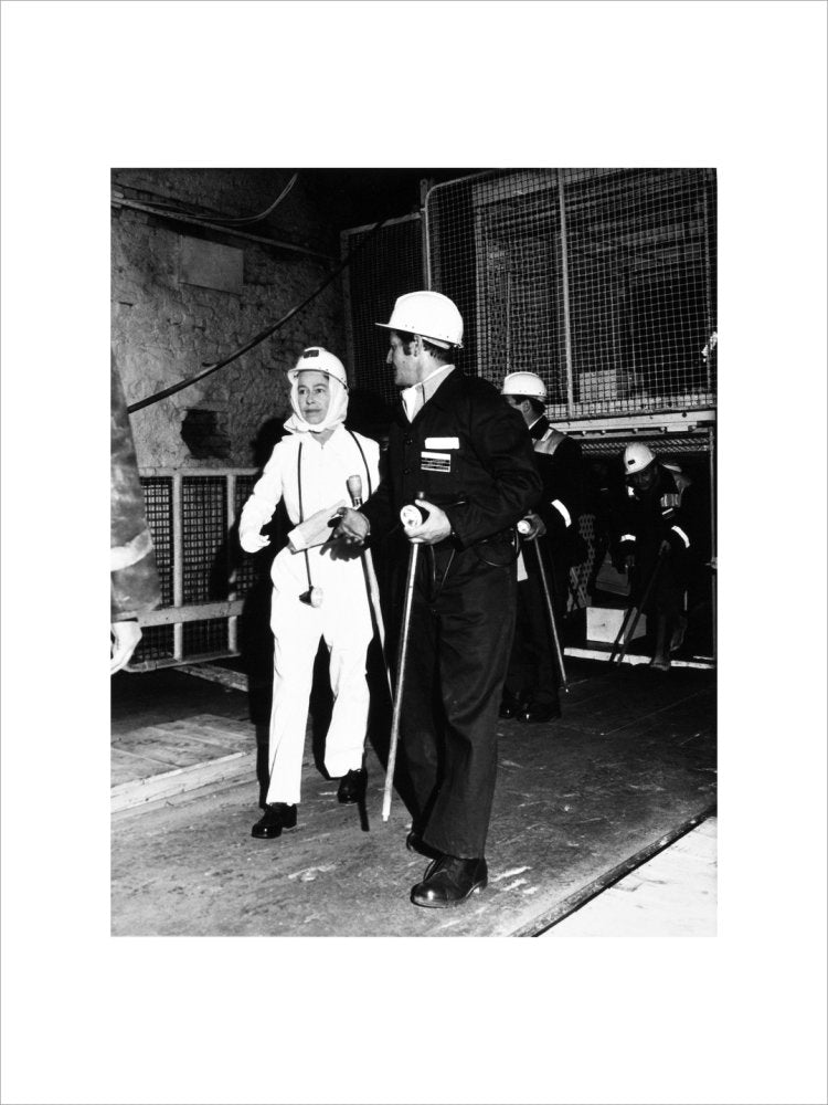Royal Visit of Her Majesty the Queen and Duke of Edinburgh to Silverwood Colliery