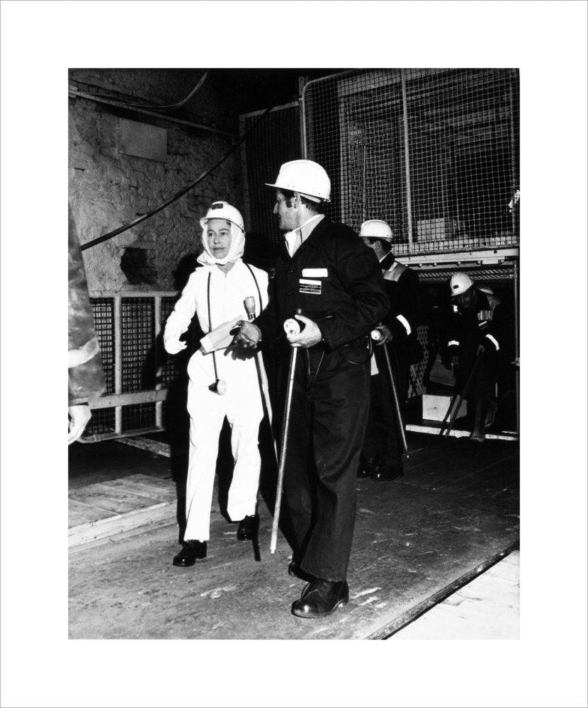 Royal Visit of Her Majesty the Queen and Duke of Edinburgh to Silverwood Colliery