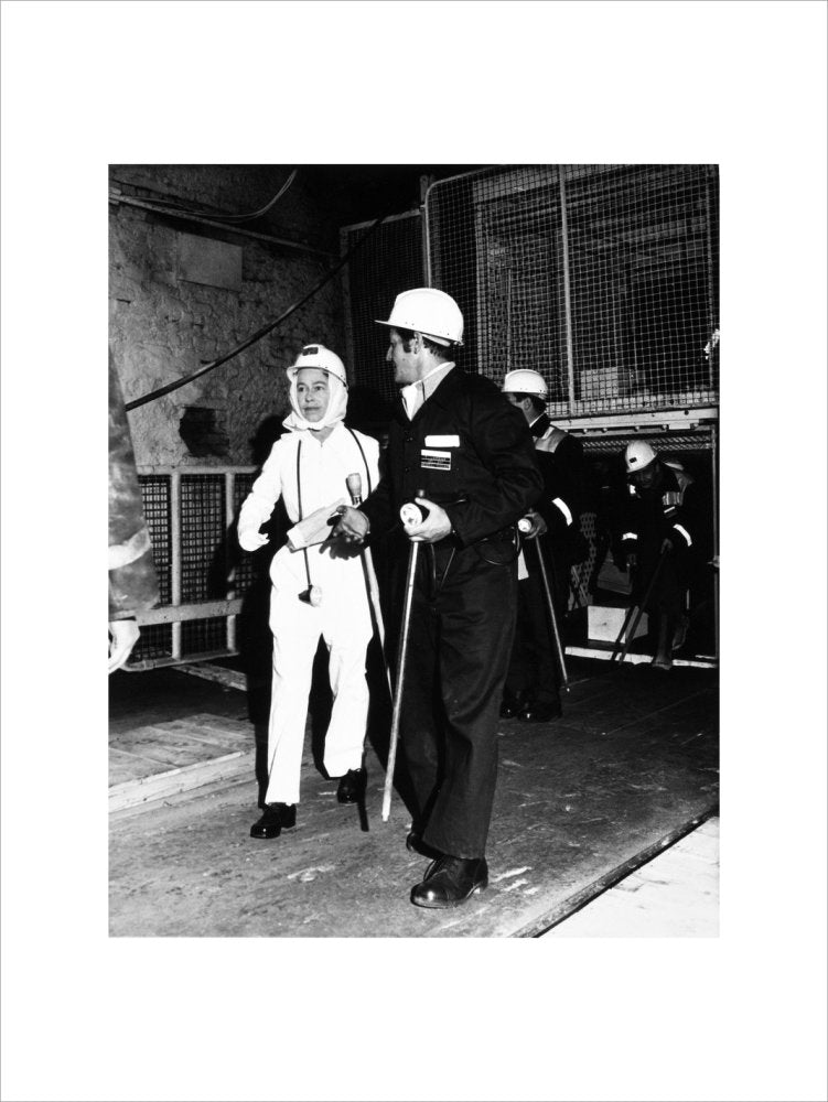 Royal Visit of Her Majesty the Queen and Duke of Edinburgh to Silverwood Colliery