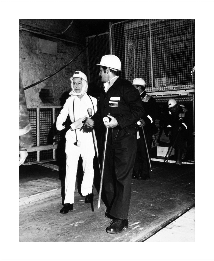 Royal Visit of Her Majesty the Queen and Duke of Edinburgh to Silverwood Colliery