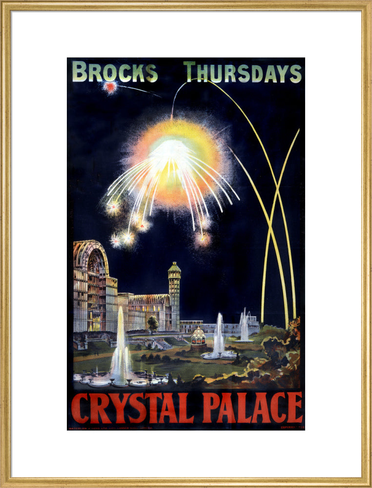 Brock&#39;s Fireworks at Crystal Palace