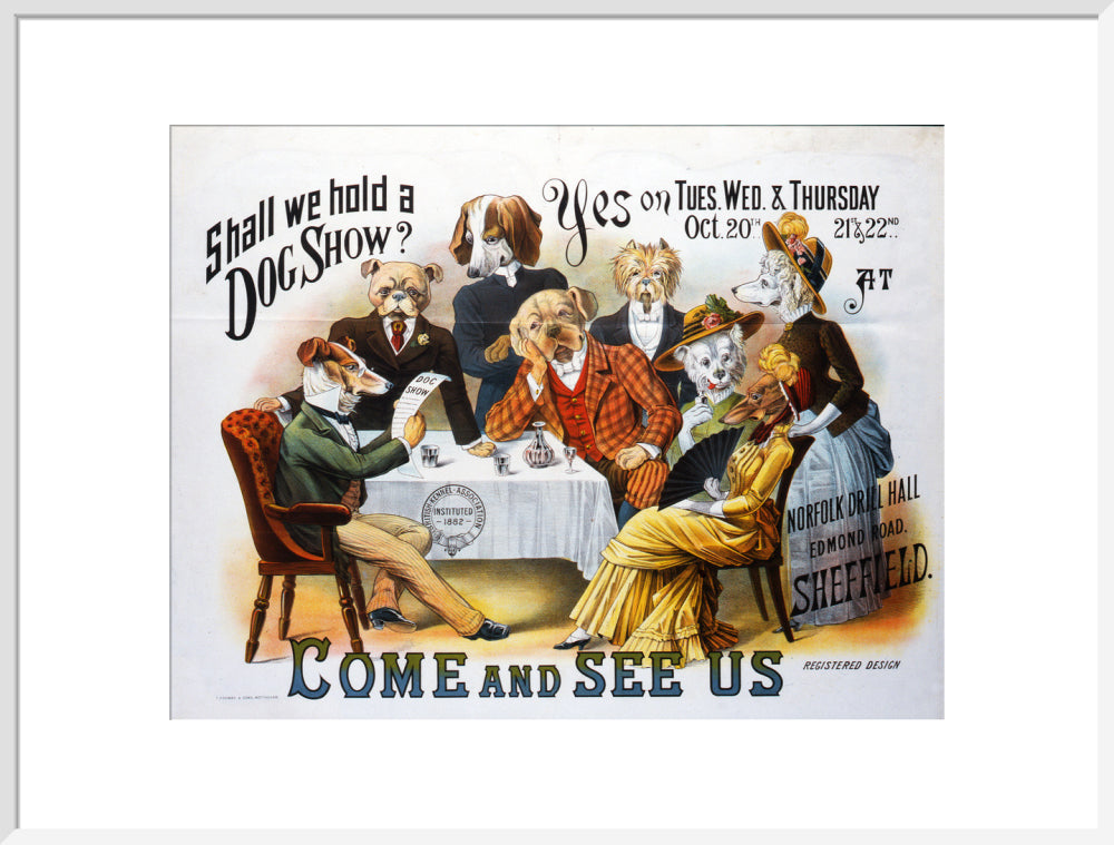 Dog Show Poster The National Archives Shop