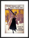 &#39;These Women Are Doing Their Bit&#39; Poster