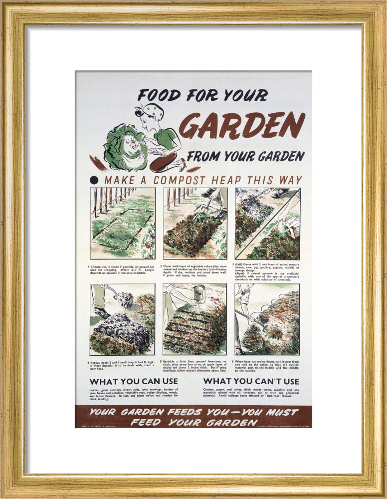 Food for Your Garden from Your Garden