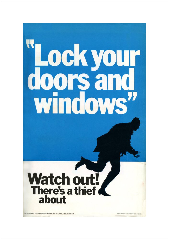 Watch Out There&#39;s a Thief About