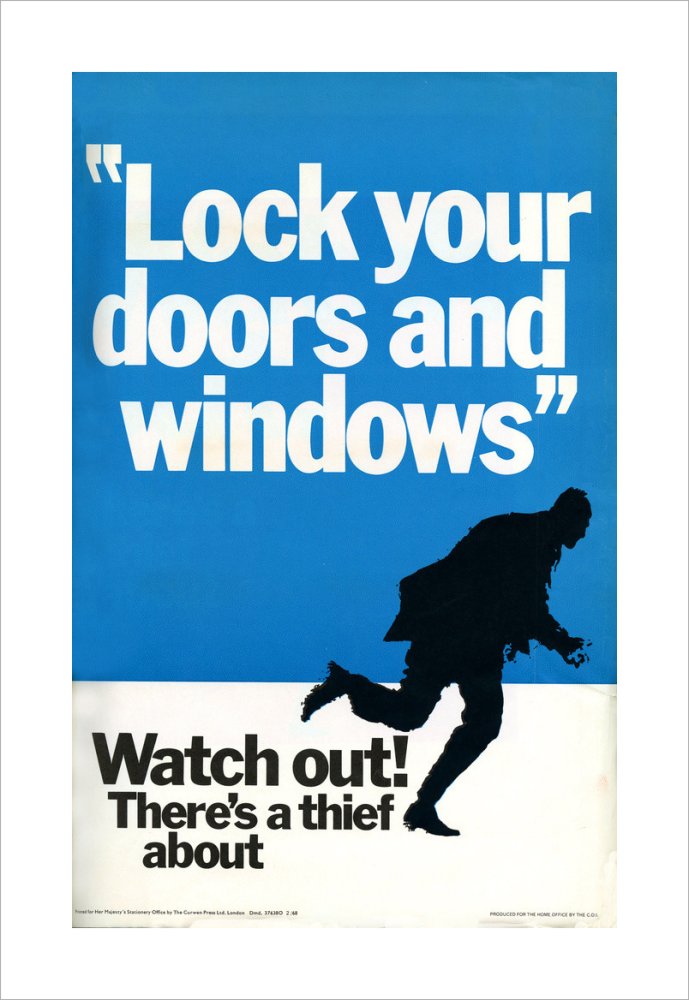 Watch Out There&#39;s a Thief About