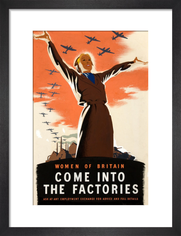 Women of Britain Come into the Factories