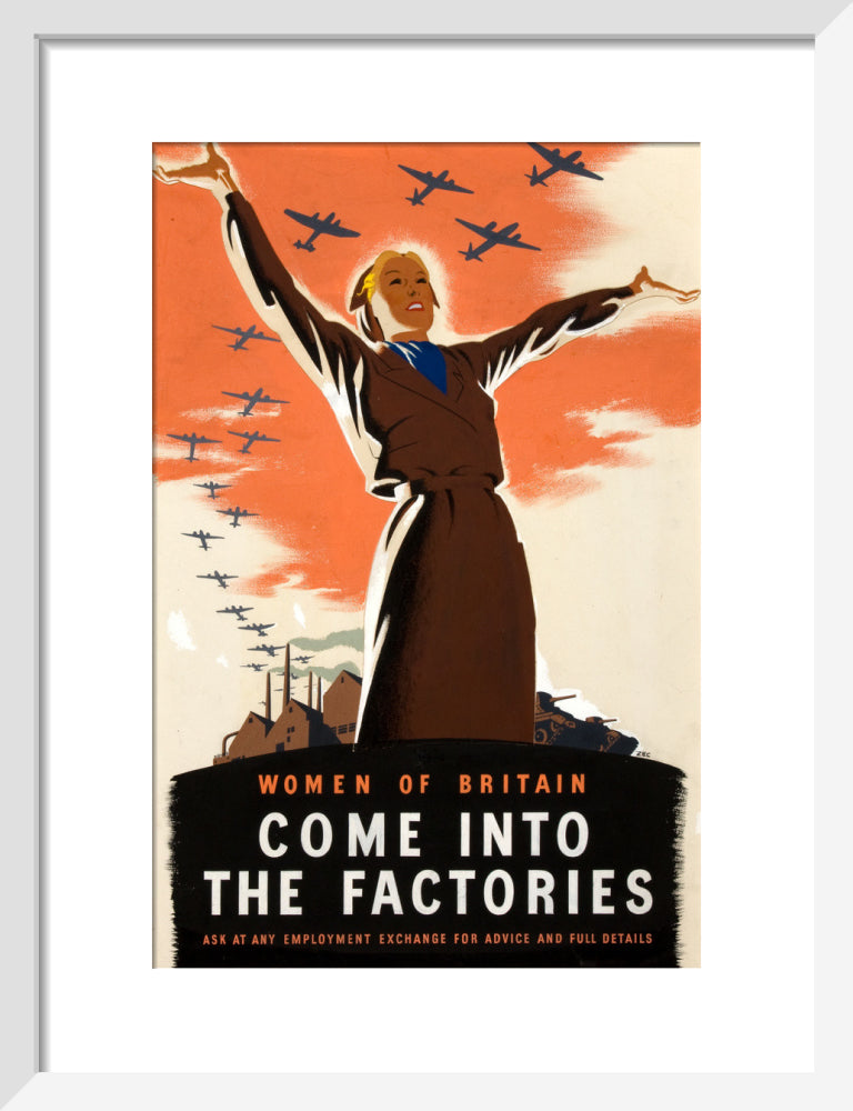 Women of Britain Come into the Factories