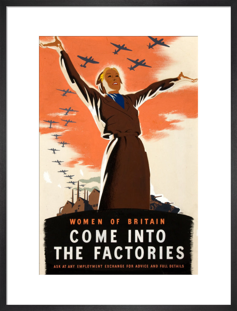 Women of Britain Come into the Factories