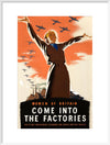 Women of Britain Come into the Factories