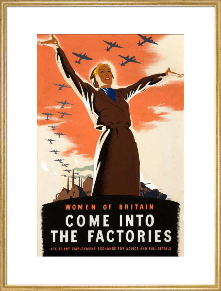 Women of Britain Come into the Factories