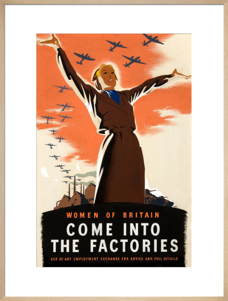 Women of Britain Come into the Factories