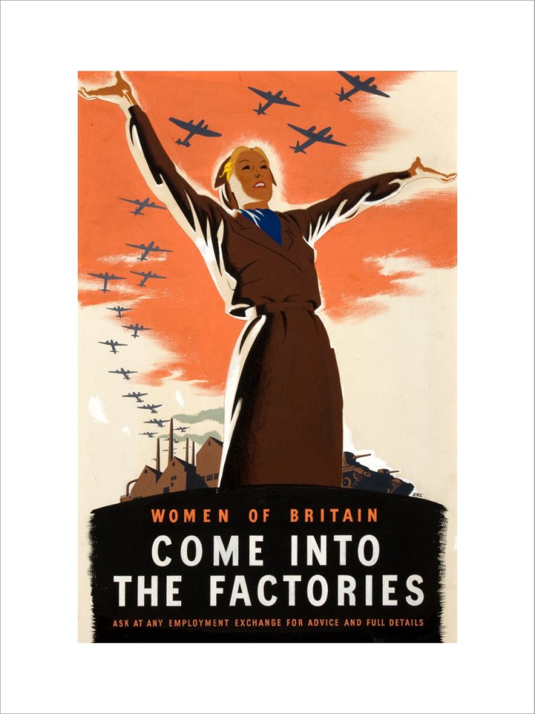 Women of Britain Come into the Factories