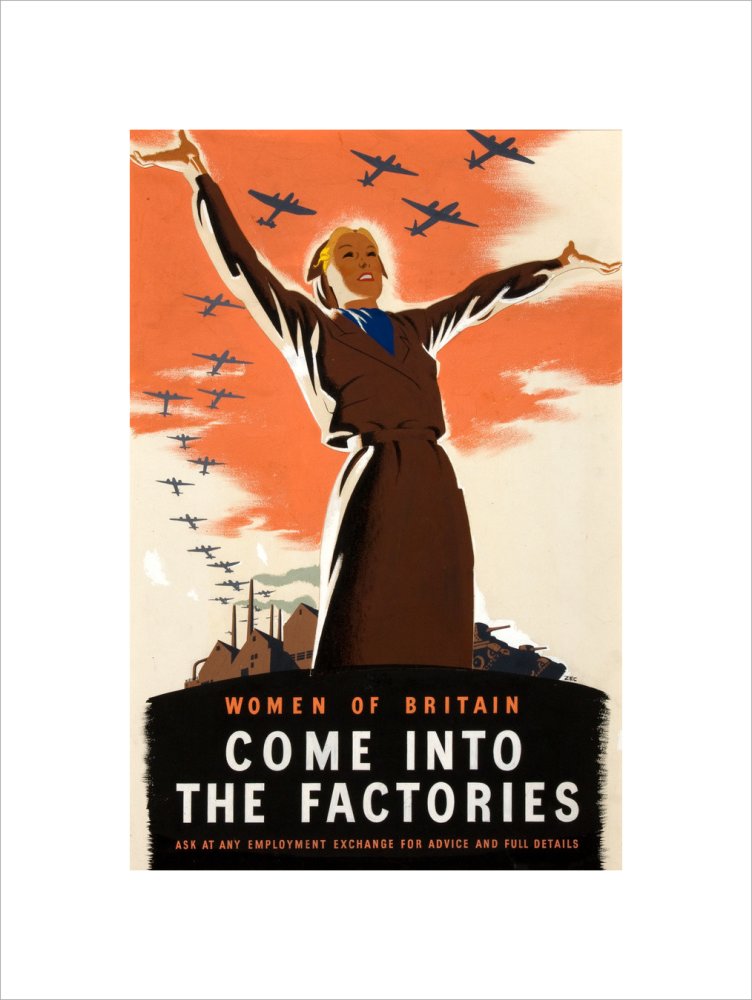 Women of Britain Come into the Factories