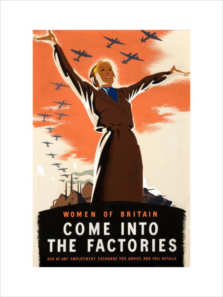 Women of Britain Come into the Factories
