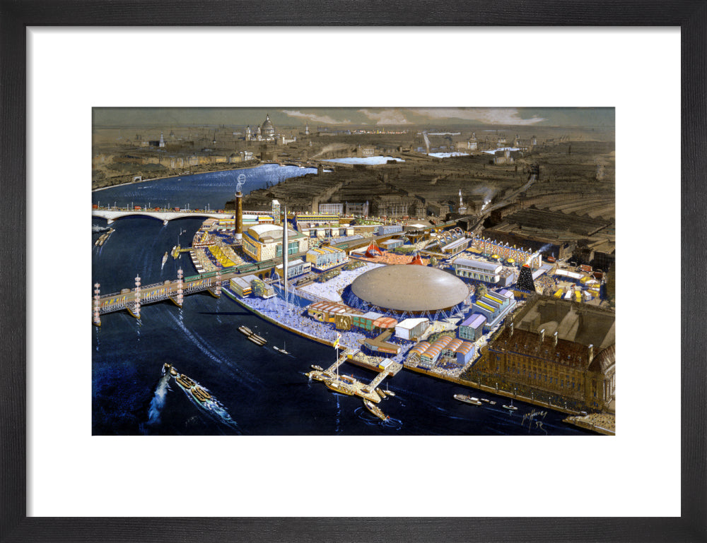 Festival of Britain 1951, Panorama of South Bank Site