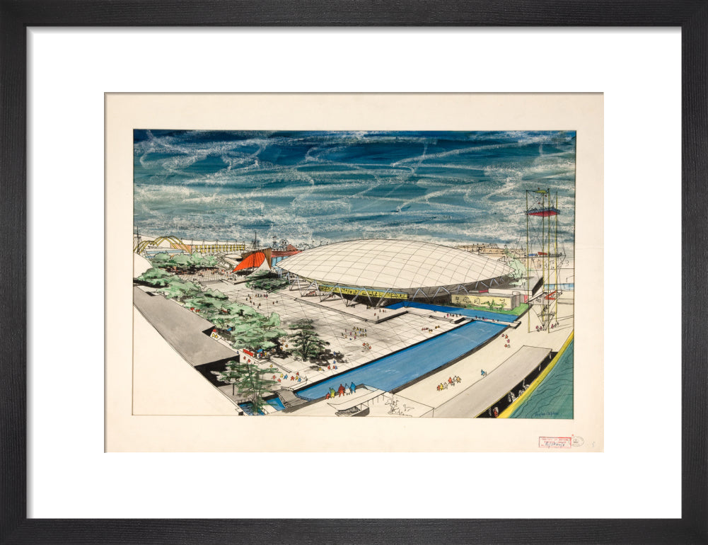 Festival of Britain 1951, Dome of Discovery and South Bank Concourse