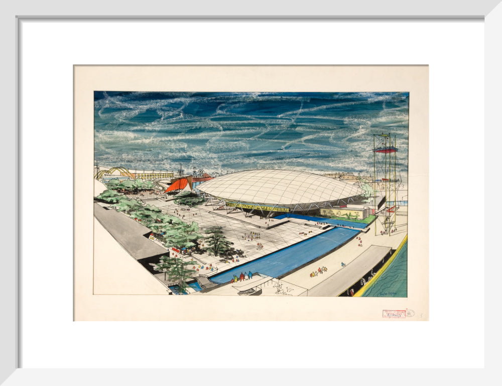 Festival of Britain 1951, Dome of Discovery and South Bank Concourse